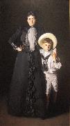 John Singer Sargent, WLA lacma John Singer Sargent Portrait of Mrs Edward L Davis and Her Son